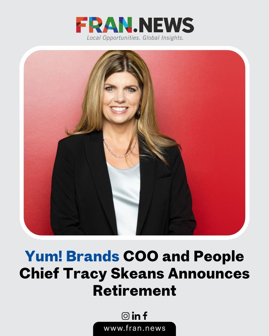 Yum Brands Tracy Skeans